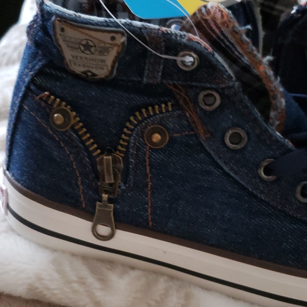 Zipper High Tops - Picture 7 of 14
